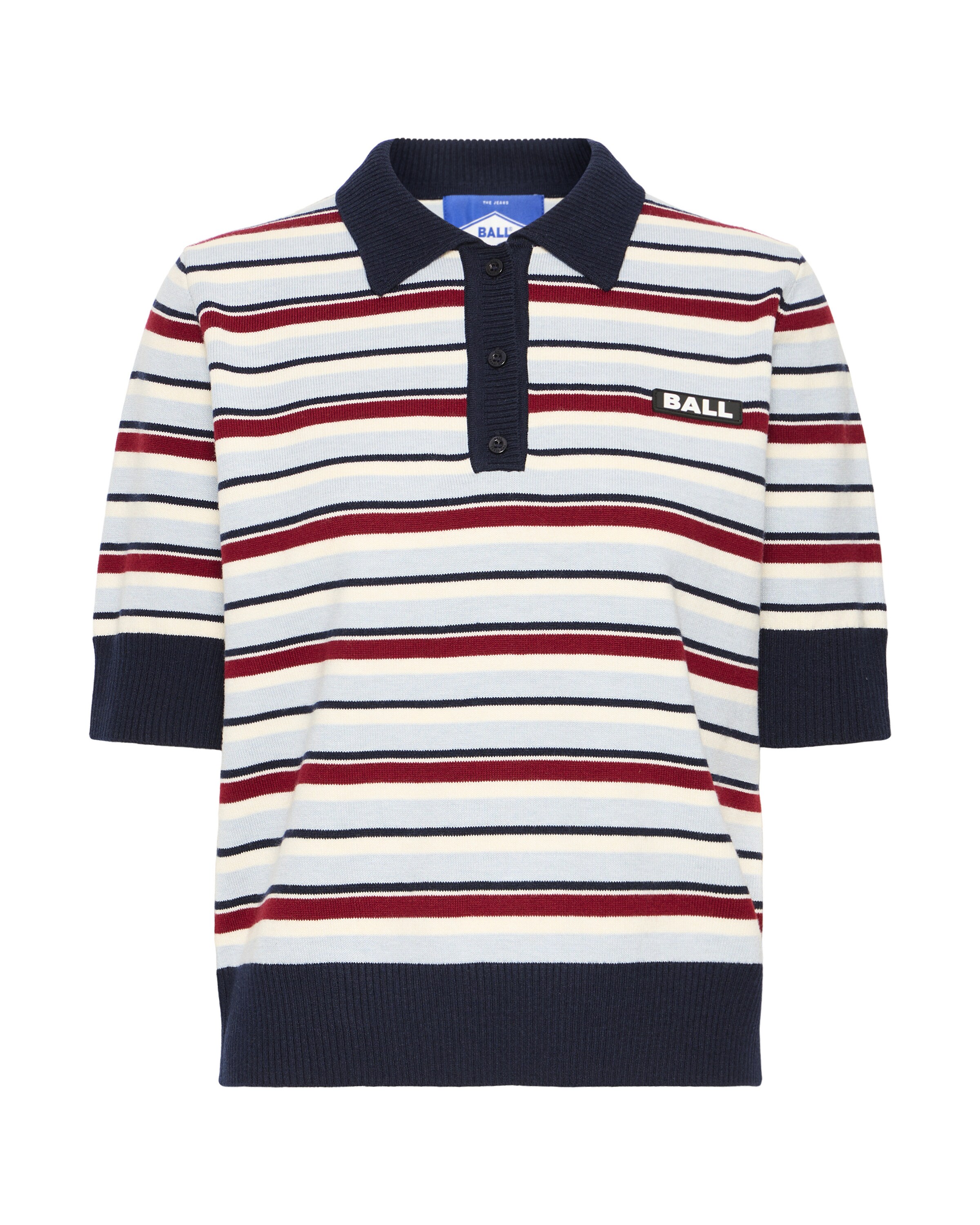 Ball Poloshirt in Beige: Vorderseite