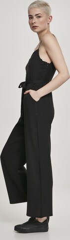 Urban Classics Ολόσωμη φόρμα ' Ladies Spaghetti Jumpsuit ' σε μαύρο