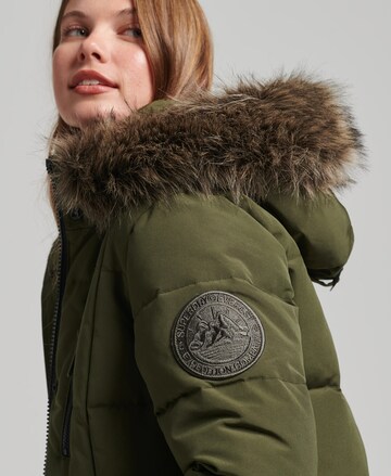 Superdry Wintermantel in Groen