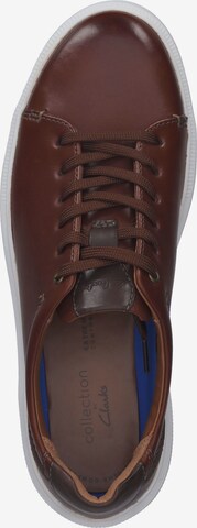 CLARKS Sneakers laag 'Cambro' in Bruin