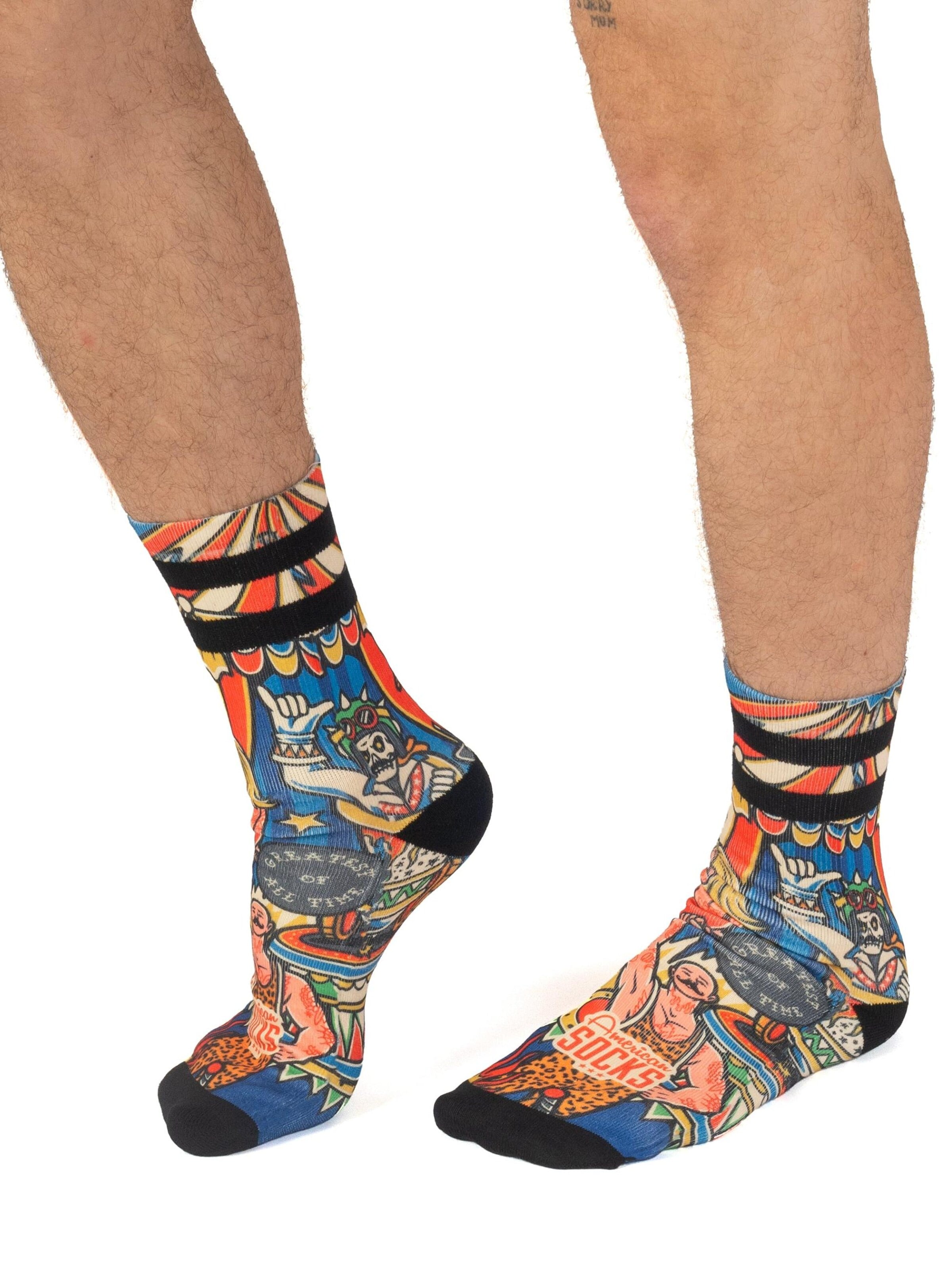 American Socks Socks 'Circus - Mid High' in Mixed colours: front