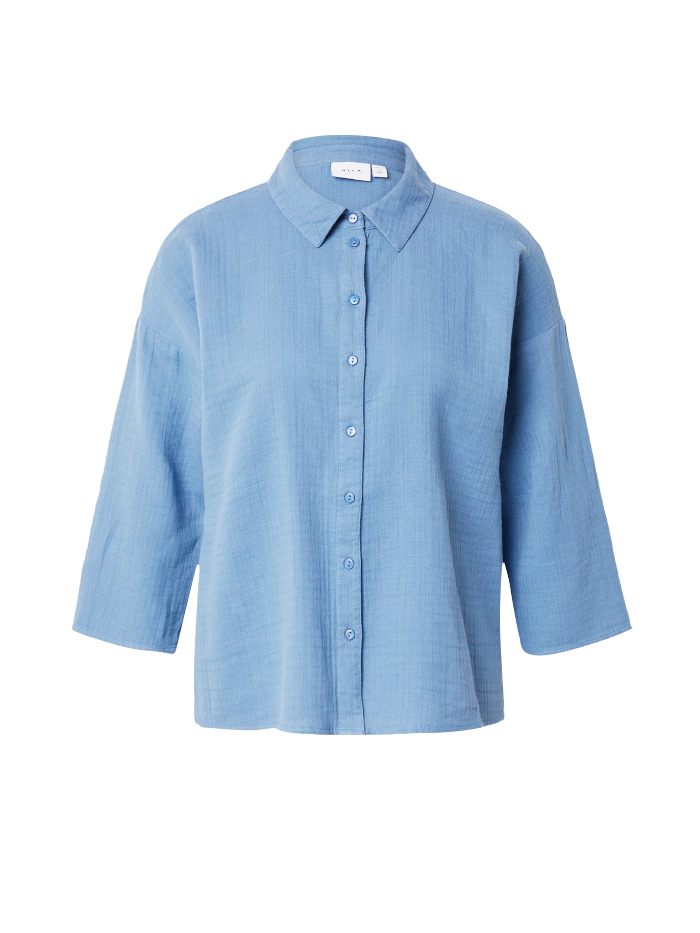 VILA Blouse 'LANIA' in Blue: front