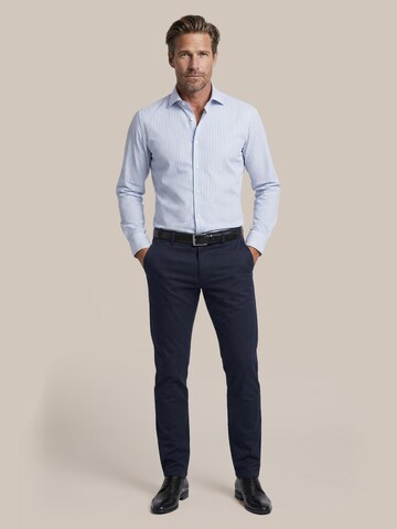 Coupe slim Chemise Suitable en bleu