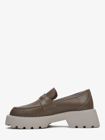 Mocassin '09-1201' Estro en marron : devant