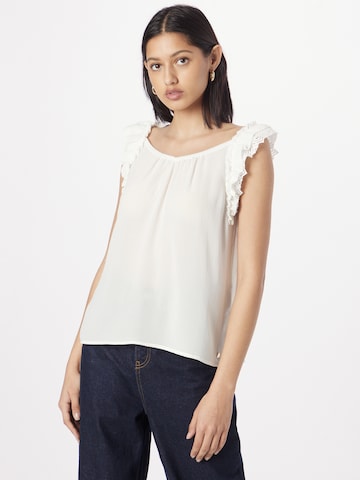Marc Cain Top in Wit: voorkant