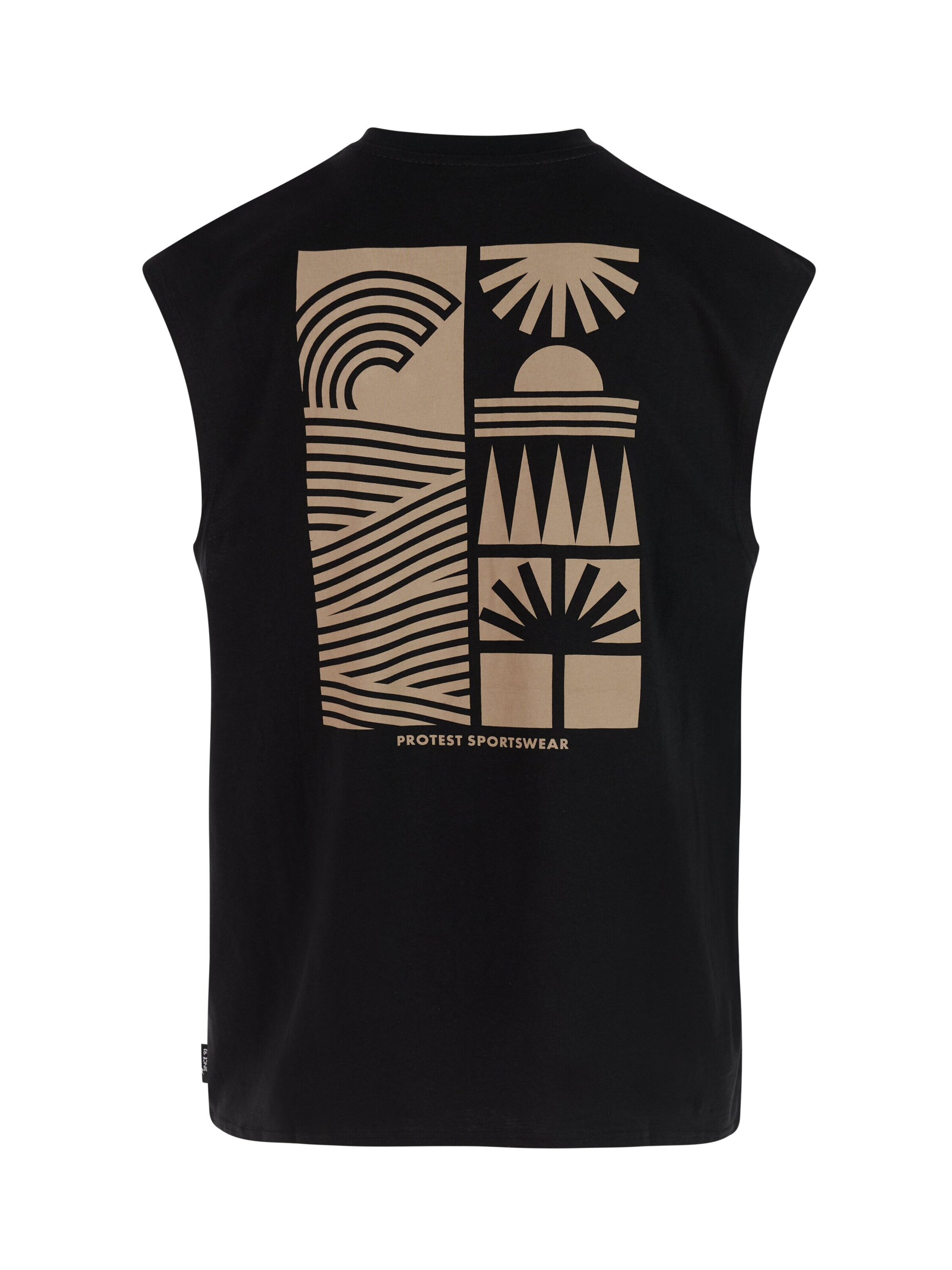 PROTEST Shirt 'PRTDilston' in Schwarz