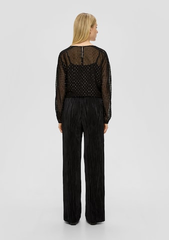 s.Oliver Wide leg Pants in Black