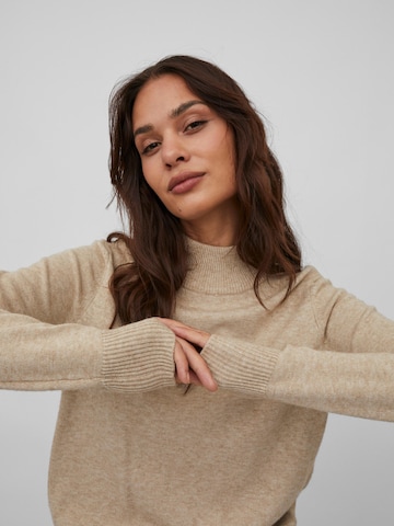 VILA Sweater 'RIL' in Beige