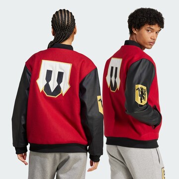 Veste outdoor 'Manchester United VRCT' ADIDAS ORIGINALS en rouge
