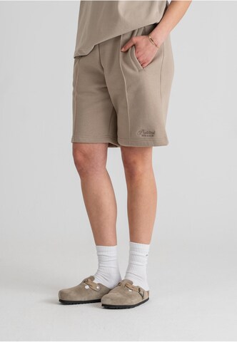 Prohibited Loosefit Shorts 'Hometown' in Grau