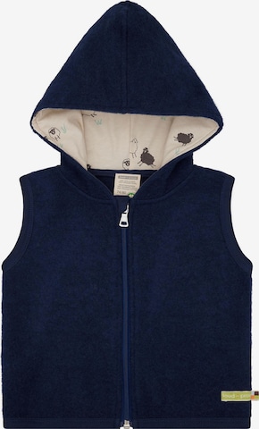 loud + proud Fleecejacke in Blau: Vorderseite