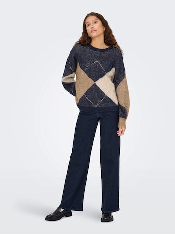 ONLY Sweter 'ONLNOEME' w kolorze niebieski