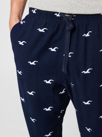 HOLLISTER Pajama Pants in Blue