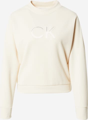 Calvin Klein Mikina – béžová: přední strana