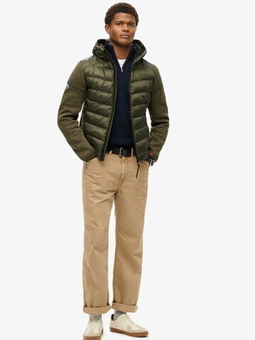 Superdry & Co Prechodná bunda 'Storm' - Zelená
