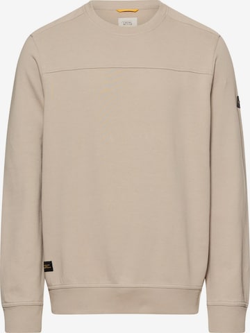 Sweat-shirt CAMEL ACTIVE en beige : devant