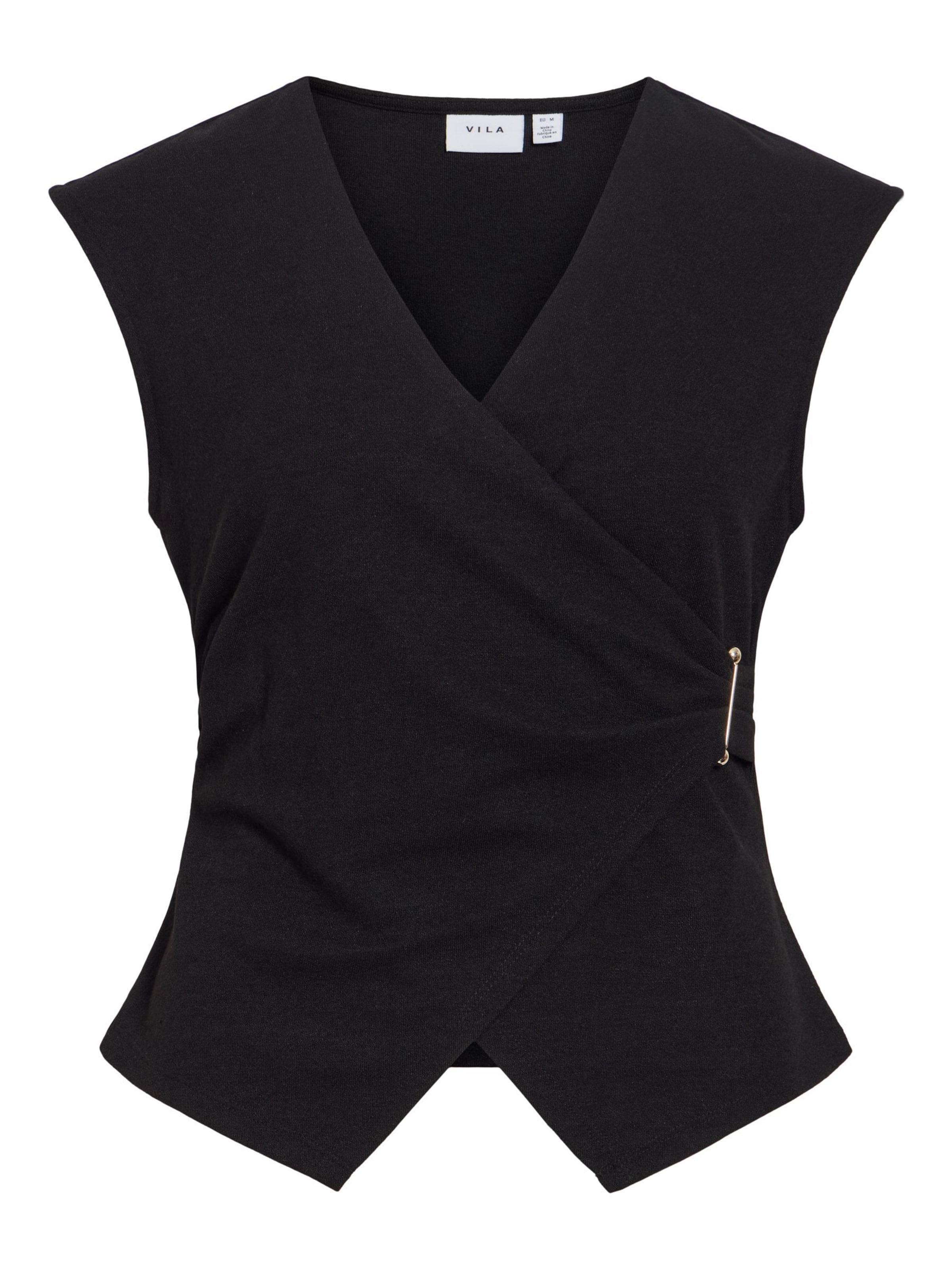 Top 'VIAnni' di VILA in nero: frontale