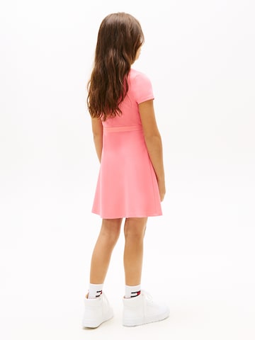 TOMMY HILFIGER Kleid 'ESSENTIAL' in Pink