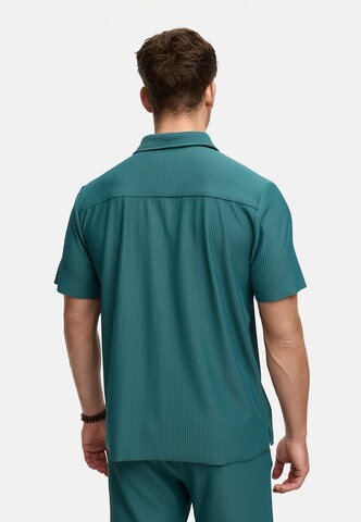 INDICODE JEANS Regular fit Overhemd 'Lamgo' in Groen