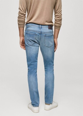 MANGO MAN Slim fit Jeans 'JAN' in Blue
