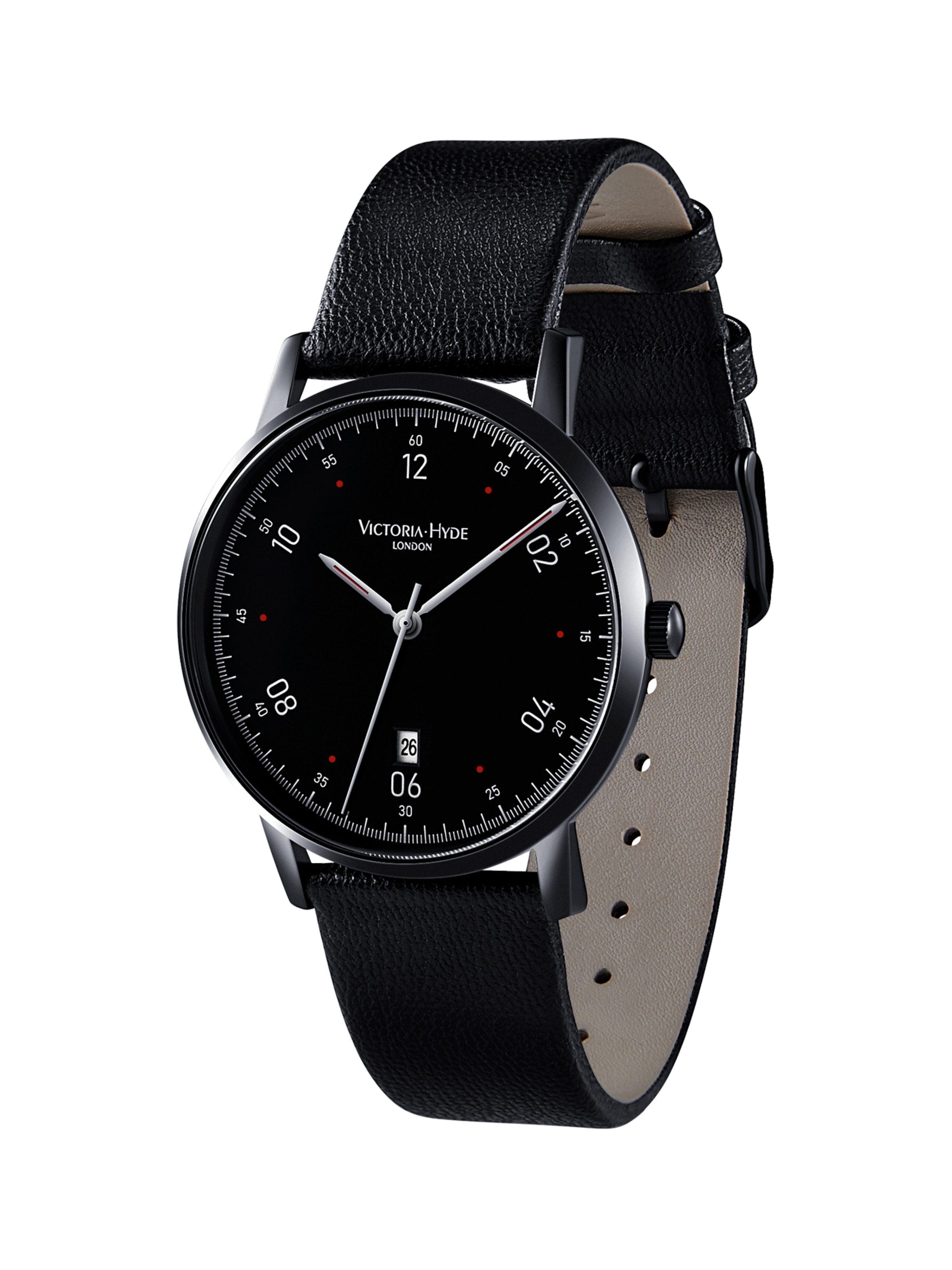 Victoria Hyde - Relógios analógicos 'Orten ' em preto: frente