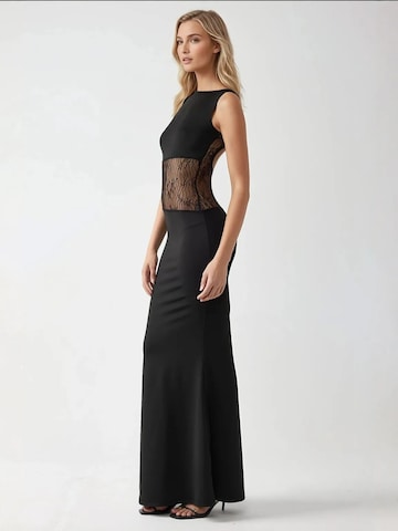 Hiccup Evening Dress in Black