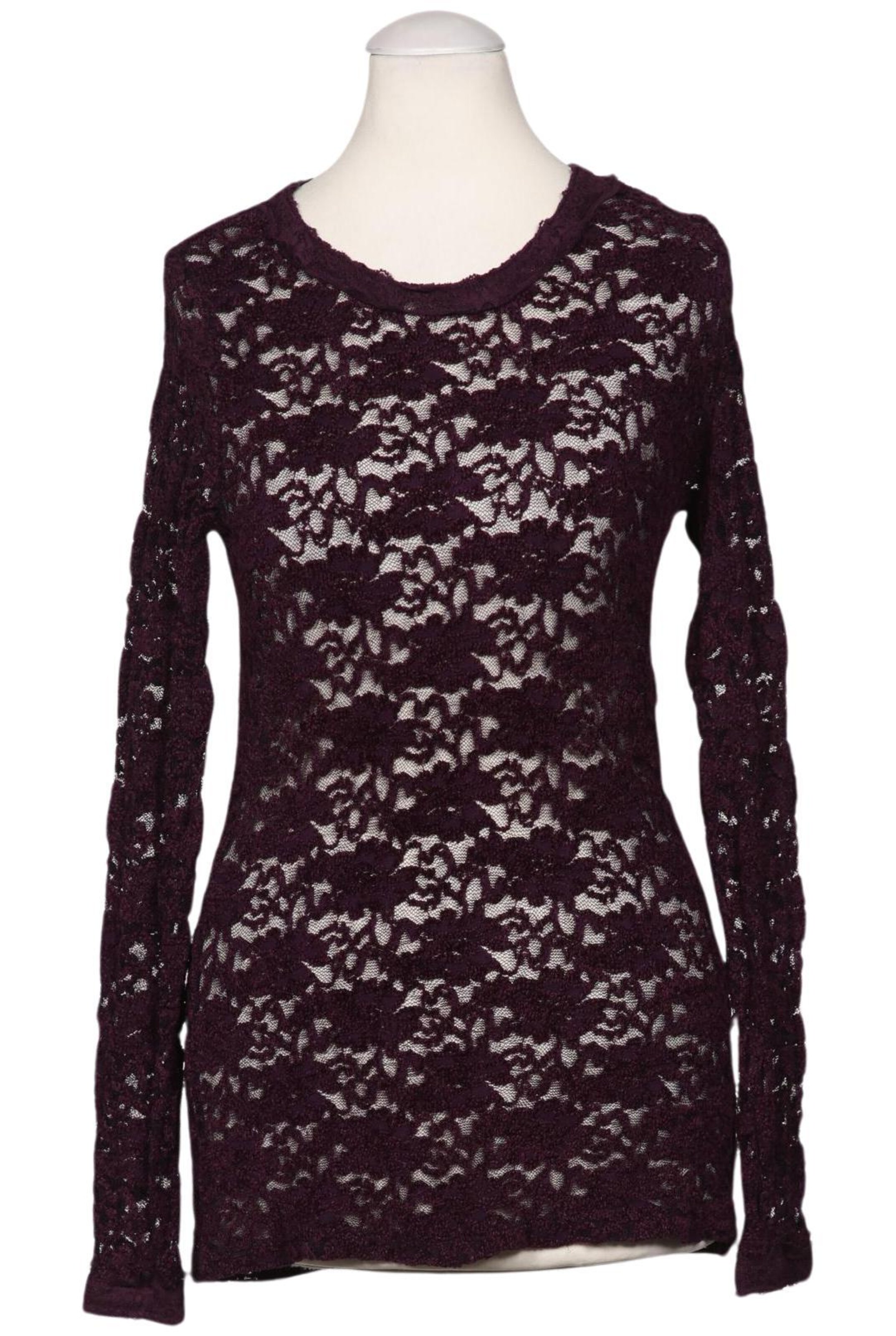 Cream Blouse & Tunic in M in Purple: front