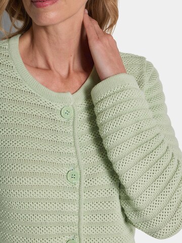 Cardigan Goldner en vert