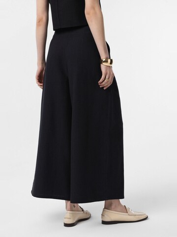 Antioch Wide leg Παντελόνι πλισέ 'Caroline' σε μαύρο