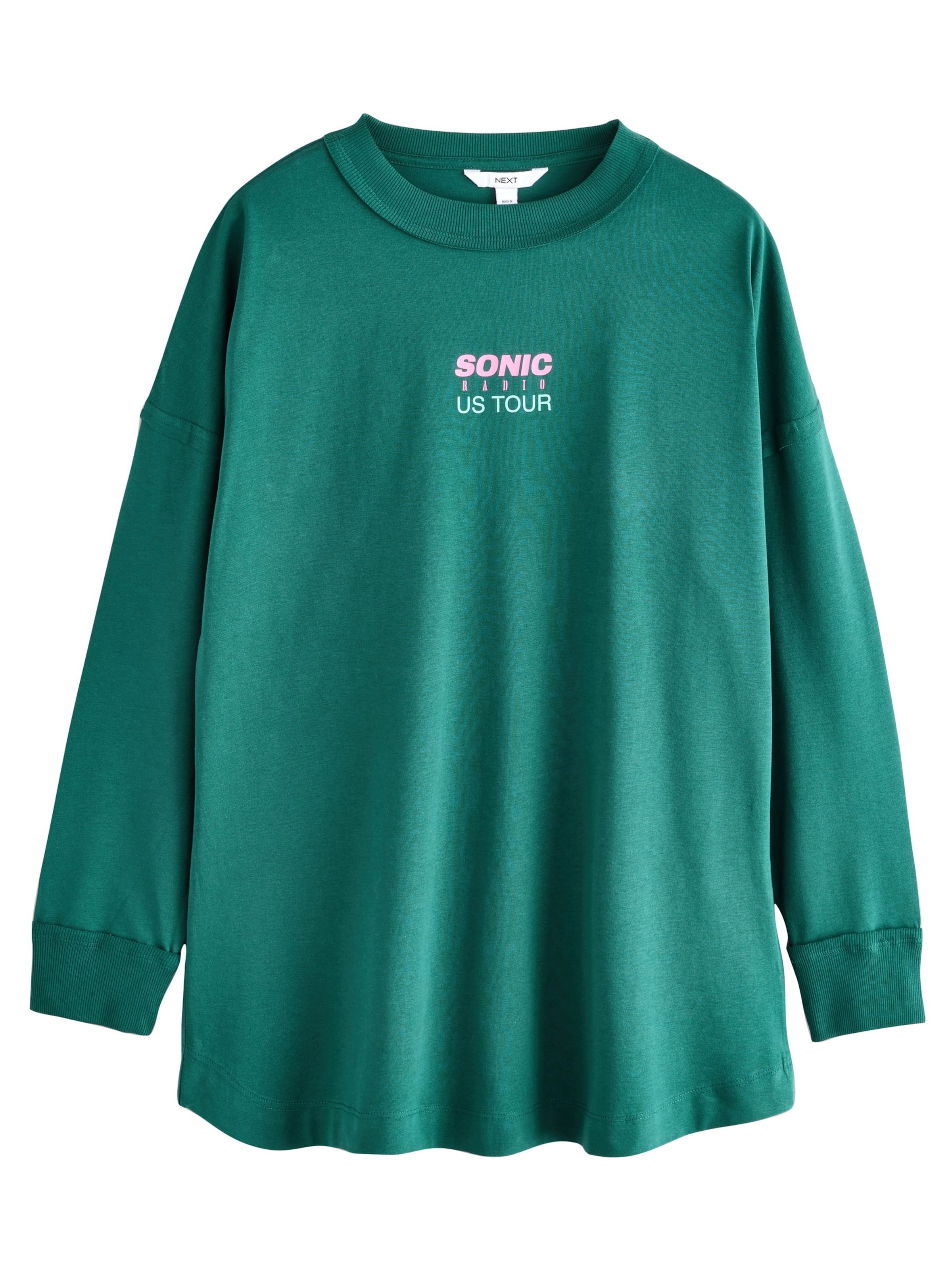 Next Μπλουζάκι σε πράσινο: μπροστά