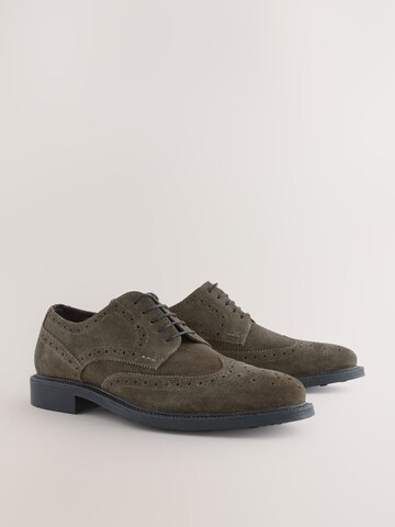 Next Brogues in Braun
