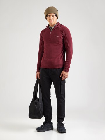 COLUMBIA Sportspullover 'Klamath Range™ II' i rød