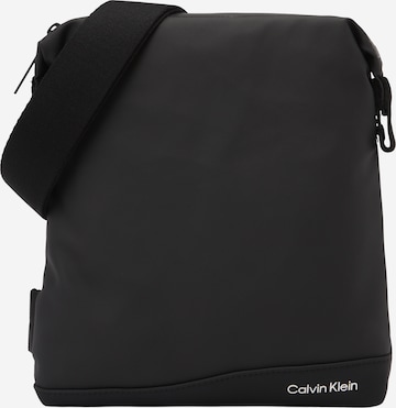 Sac à bandoulière Calvin Klein en noir : devant