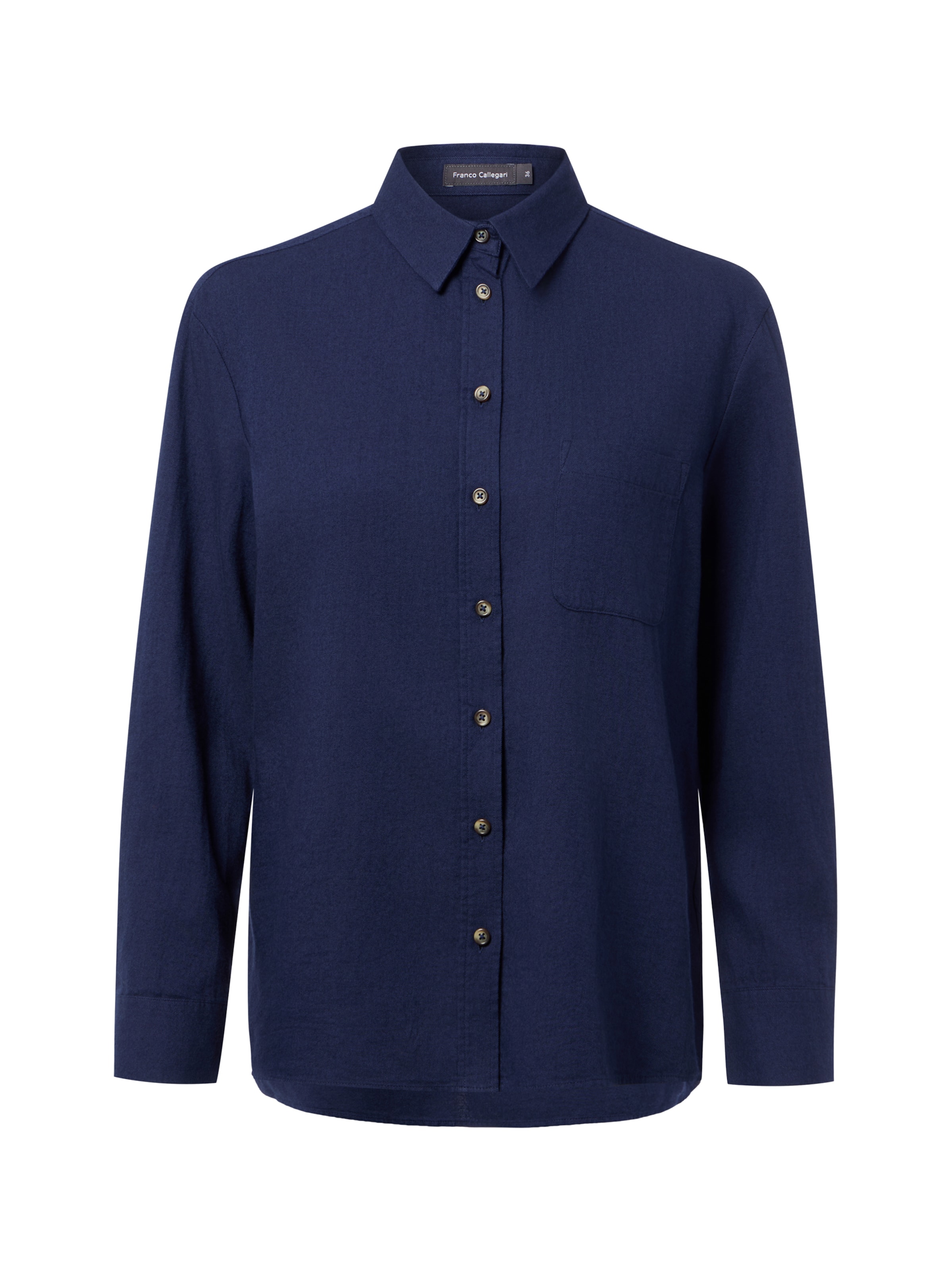 Franco Callegari Blouse in Blue: front