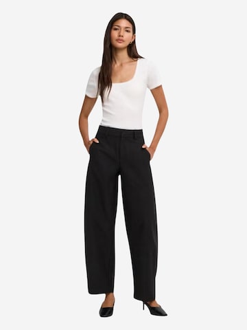 Barrel Pantaloni 'ONLCLAIR MW BARREL PANT PNT NOOS 15371522' di ONLY in nero