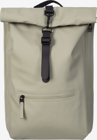 RAINS Rugzak in Beige: voorkant