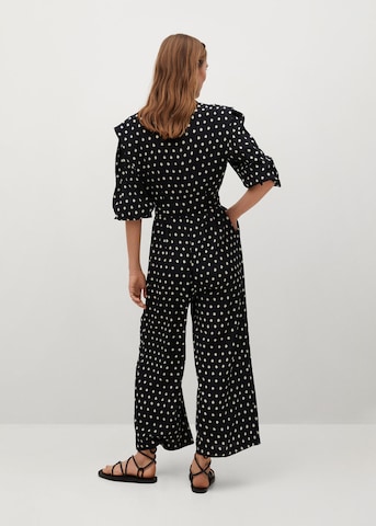 MANGO Jumpsuit 'Tiger' in Schwarz