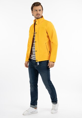 Schmuddelwedda Weatherproof jacket in Yellow