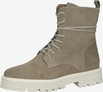 MEXX Lace-Up Ankle Boots in Beige: front