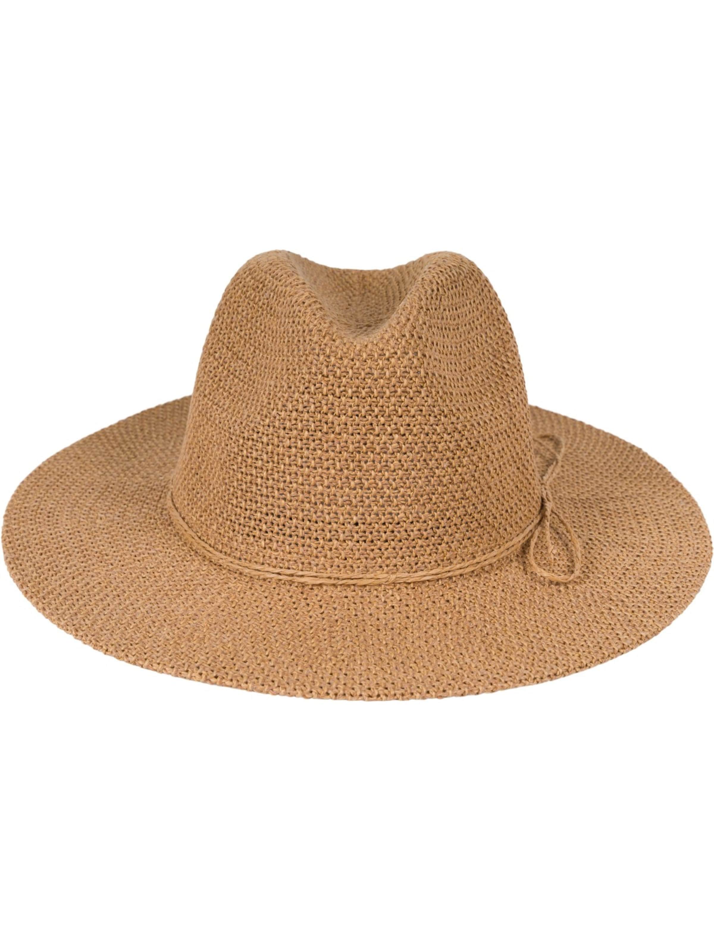 styleBREAKER Hut 'Panama Strohhut'‌ in Braun