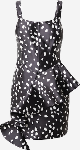 Robe de cocktail Nasty Gal en noir : devant