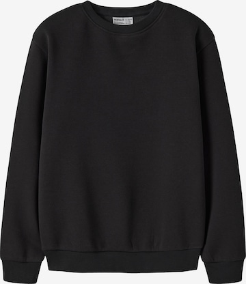 NAME IT - Sudadera en negro: frente