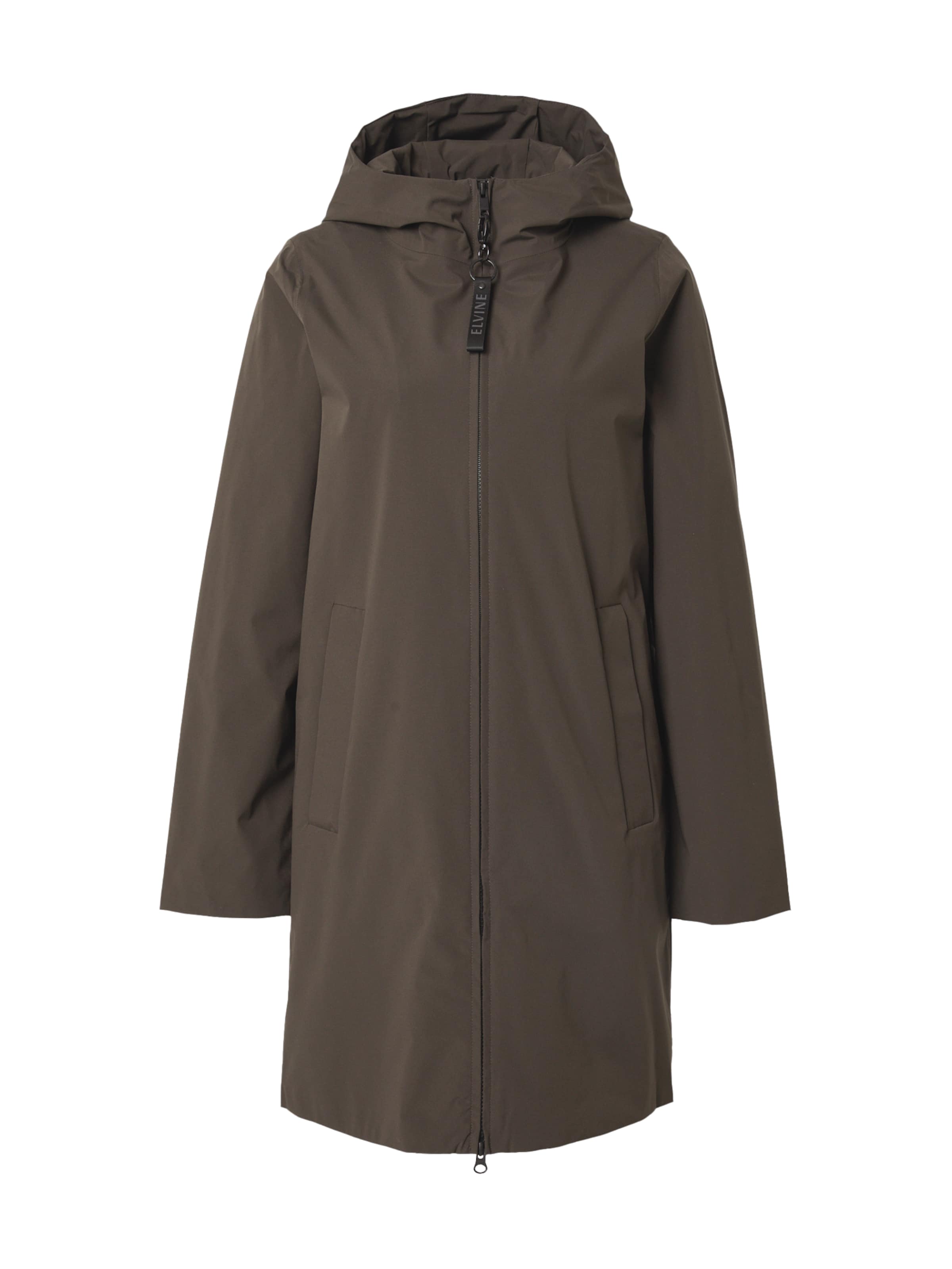 elvine Funktionsmantel 'Jonie' in Grün: Vorderseite