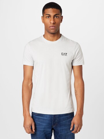 EA7 Emporio Armani - Camiseta en gris: frente