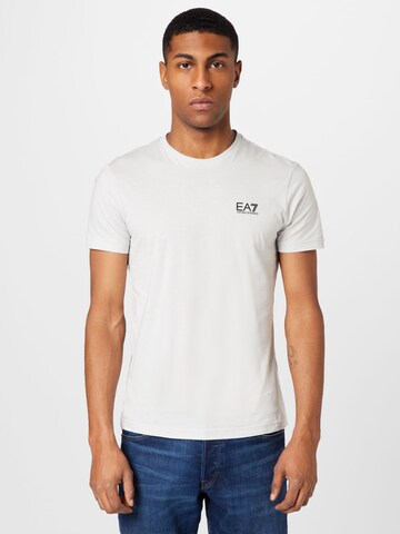 EA7 Emporio Armani Shirt in Grijs: voorkant