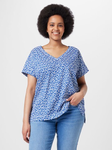 Esprit Curves - Camiseta en azul: frente