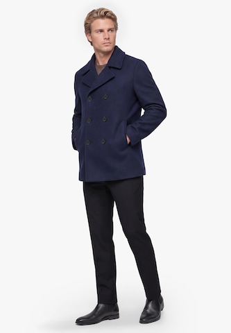 Manteau mi-saison 'Classic' DreiMaster Klassik en bleu
