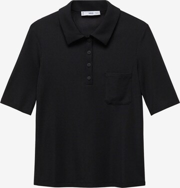 MANGO Shirt 'CHIANTI' in Black: front