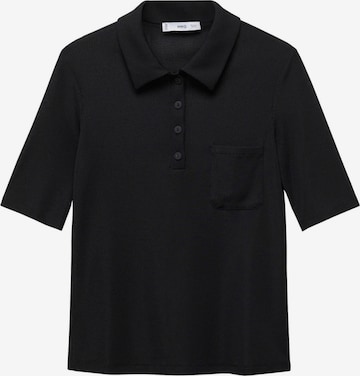 MANGO Shirt 'CHIANTI' in Schwarz: predná strana