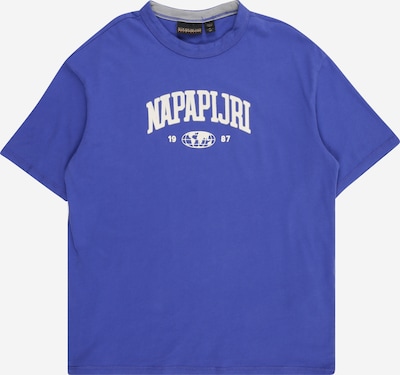 Marškinėliai 'S-INOT' iš NAPAPIJRI, spalva – sodri mėlyna („karališka“) / balta, Prekių apžvalga